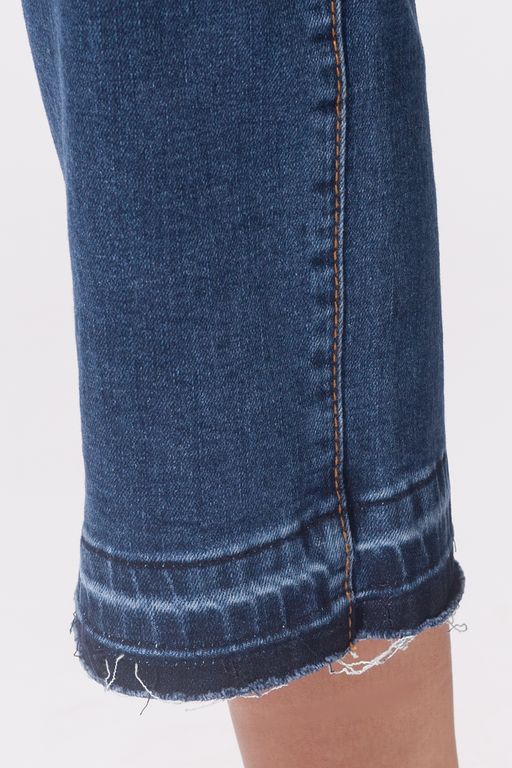 Укороченные джинсы из эластичного денима - Vilatte фото 7