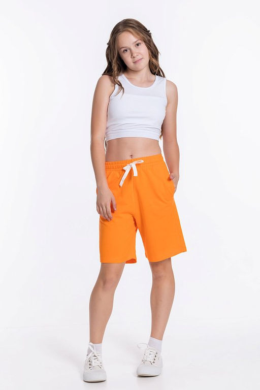 Шорты М224097б оранжевый - Елена фото 2