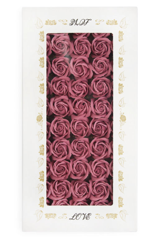 Мыльные цветы Роза 6*6,5 см (50 шт) SF-7800, синий - Больше подарков фото 2