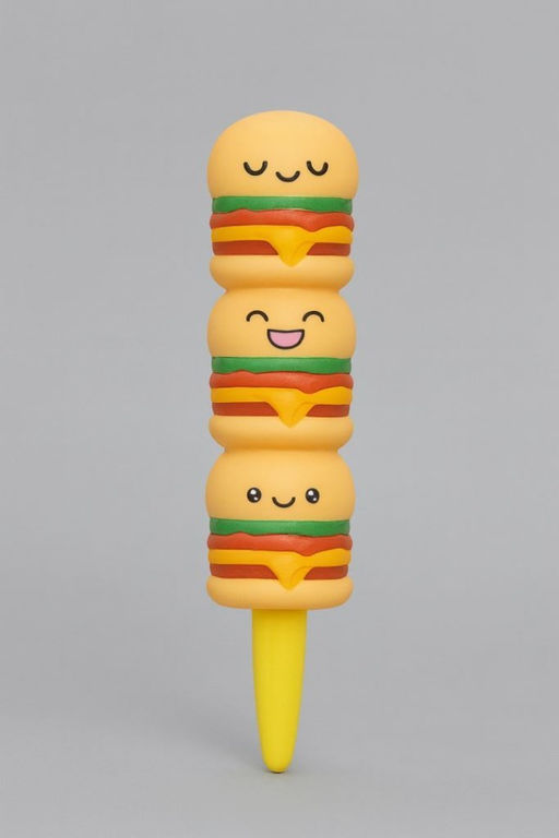 Ручка-сквиш "Hamburger trio"