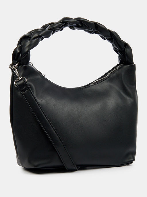 Сумка женская, черная, 24*10*19,5