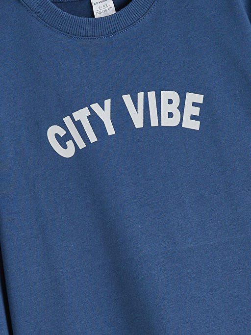 Bisiklet Yaka Uzun Kollu Erkek Ti??rt