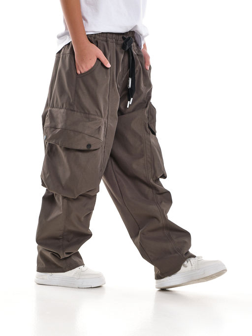 Брюки карго 33-91232 черный - Mini maxi фото 26