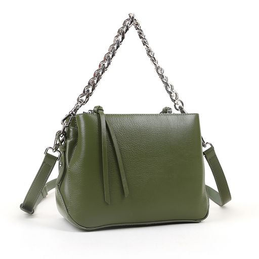 Женская сумка, кожа, MIRONPAN 96001 Зеленый  фото 2