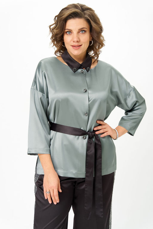 Блуза ANDINA CITY 5047-25 серый