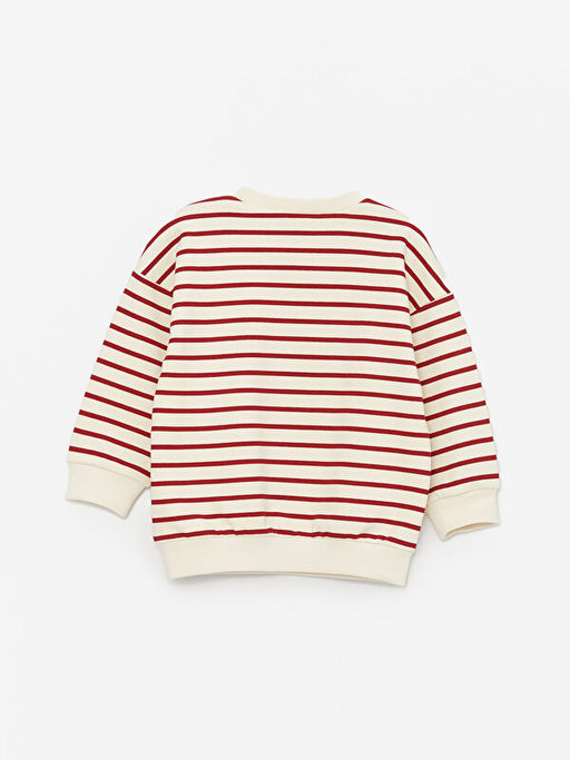 Bisiklet Yaka Uzun Kollu Mickey Mouse Bask?l? Erkek Bebek Sweatshirt - Waikiki фото 2