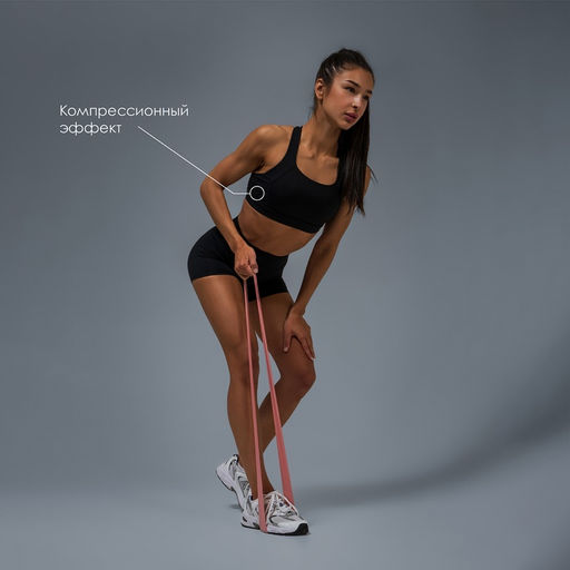 Топ спортивный ONLYTOP Comfort, размер S, чёрный