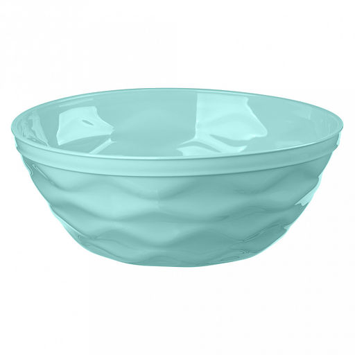 Салатник пластмассовый 2,5л, д23,3см, h9см, фактурная поверхность, пищевой полипропилен, светло-зеленый (Россия)