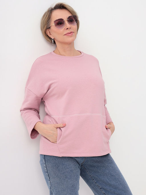 Свитшот женский KATHARINA KROSS KK-SK-002P-розовый  фото 7
