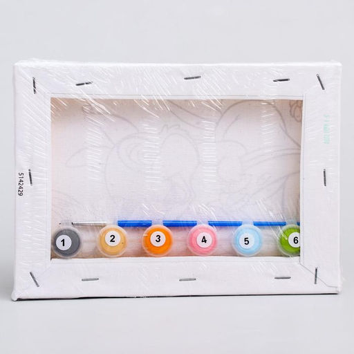 Картина по номерам для детей Топотун, 21?15 см, Бэмби