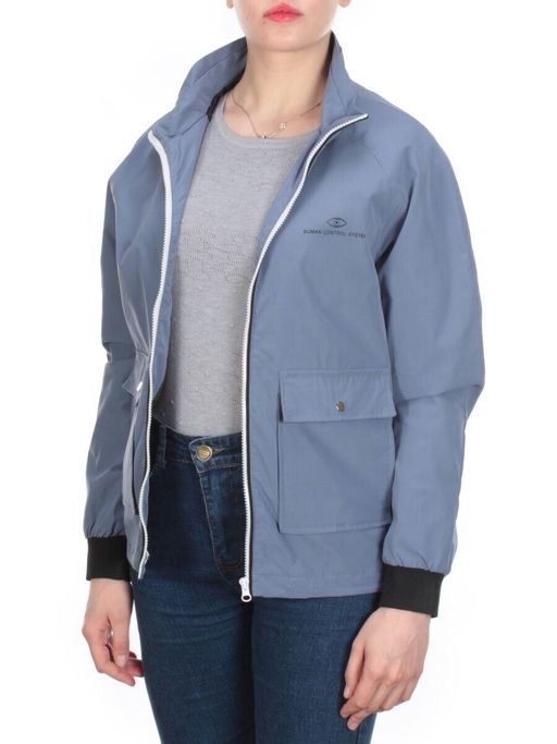1106 GRAY/BLUE Ветровка женская DALEF (100% полиэстер) - Fashion фото 7