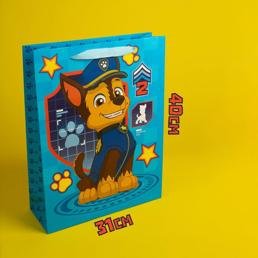 Пакет ламинат вертикальный Поздравляю!, 31х40х11 см - Paw Patrol фото 3
