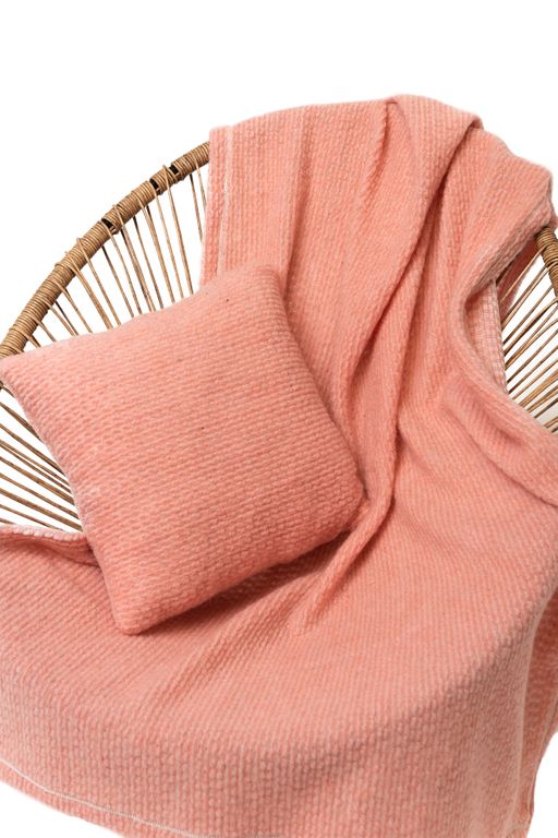 Комплект подушка+плед БУКЛЕ - Woollamb фото 16