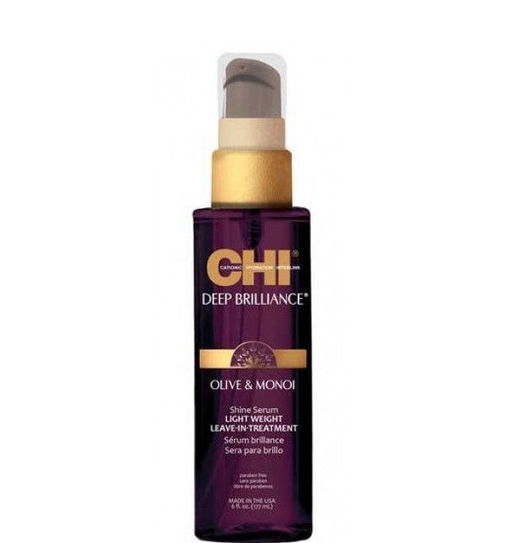 Chi deep brilliance сыворотка сияние легкая несмываемая  фото 3