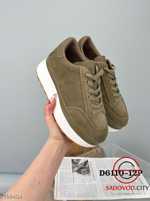 Женские кеды из натуральной замши - Bruno фото 3