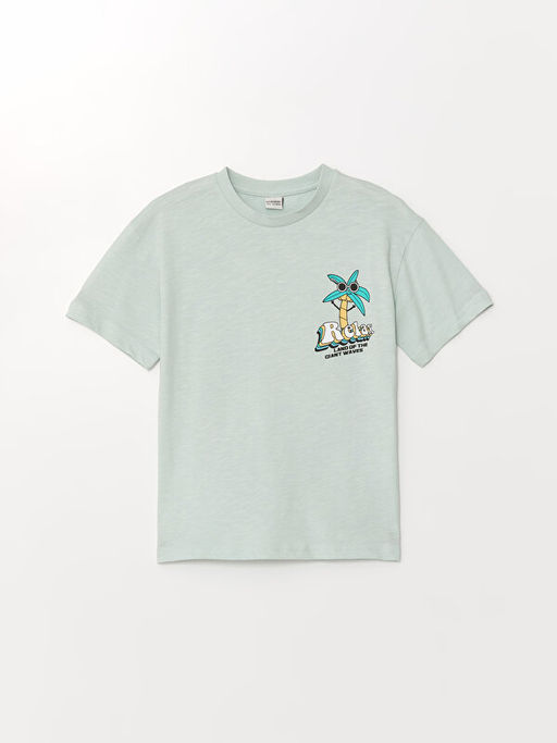 Rahat Kal?p Bisiklet Yaka K?sa Kollu Erkek ?ocuk Ti??rt