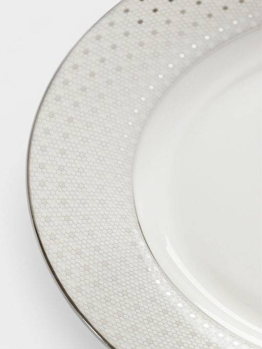 Тарелки WY Eternal, d=20.5 см, набор 2 шт., фарфор, белые