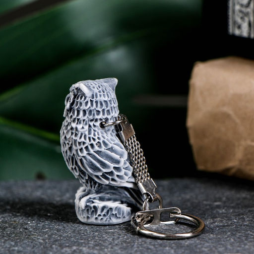 Брелок для ключей на кольце «Сова», 4.7 см, МИКС