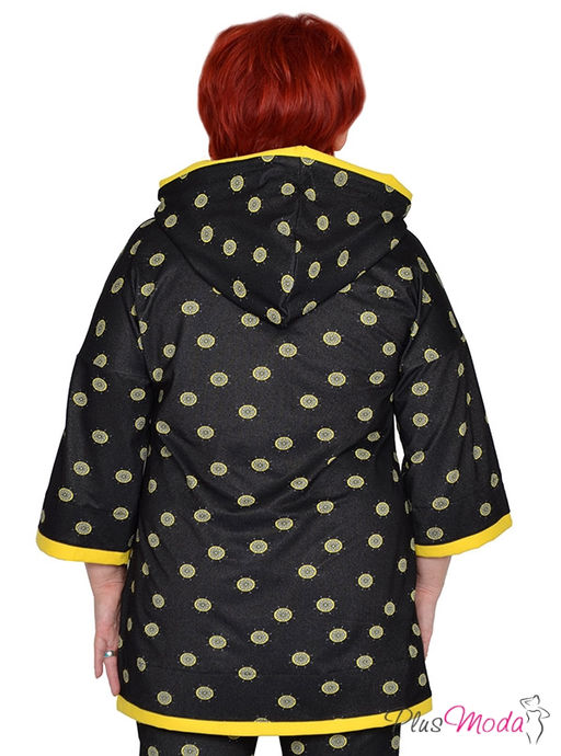 Жакет-куртка Модель №1863 размеры 44-84 - Plusmoda фото 18