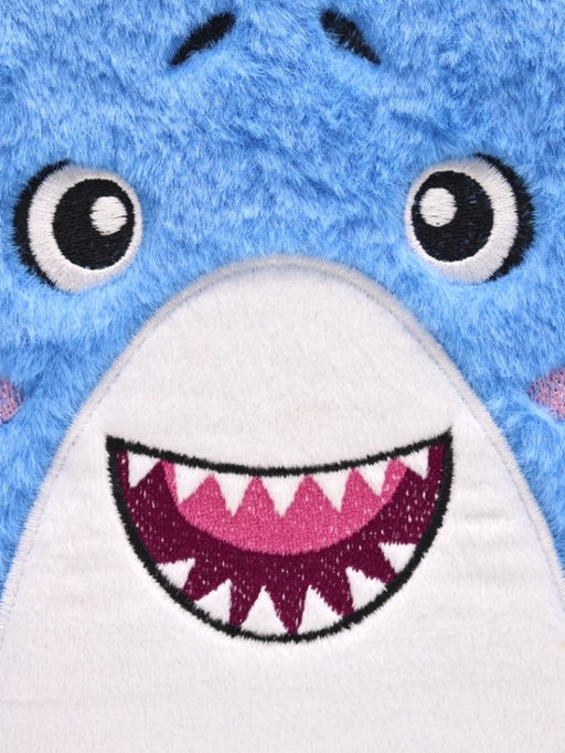 Блокнот плюшевый Friendly Shark (21,5*14,5 см)