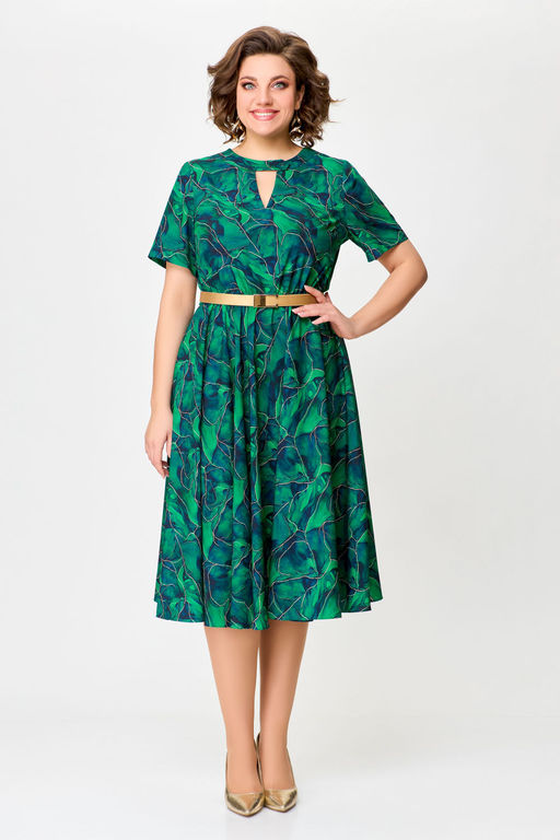 Блуза Swallow 803.2 черный+серебряный узор фото 1096