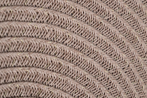 Салфетка под приборы, 38 см, полипропилен, круглая, песочно-коричневая, Matera - Anna lafarg фото 5