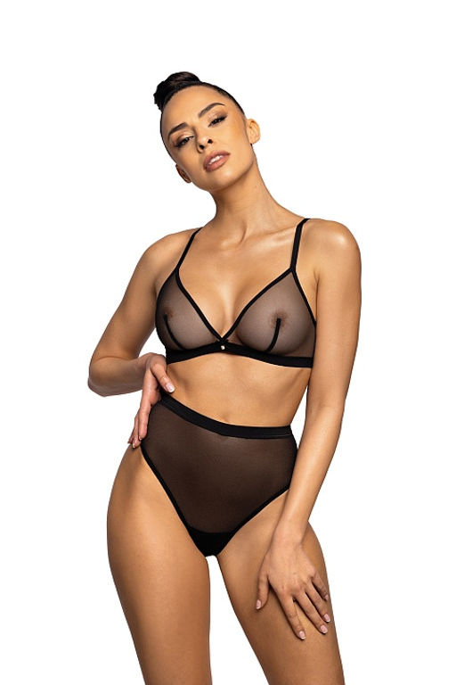 Бюстгальтер M-0193-0 Aggie Czarny