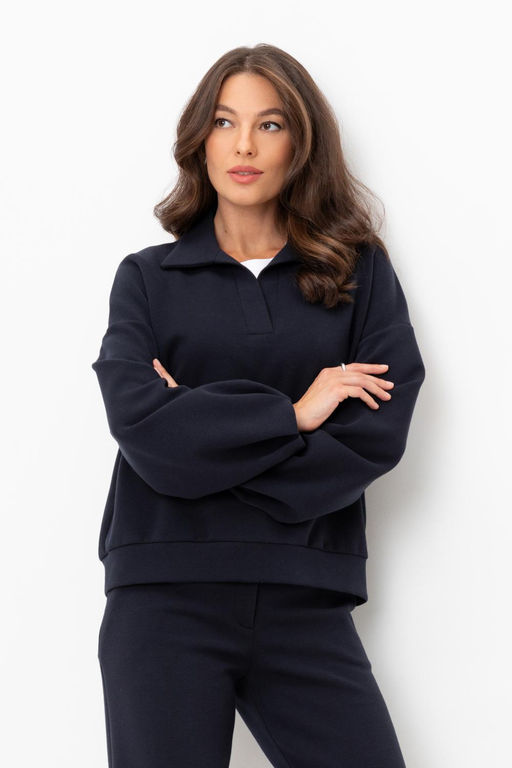 ЕВТ 3259/индиго джемпер жен