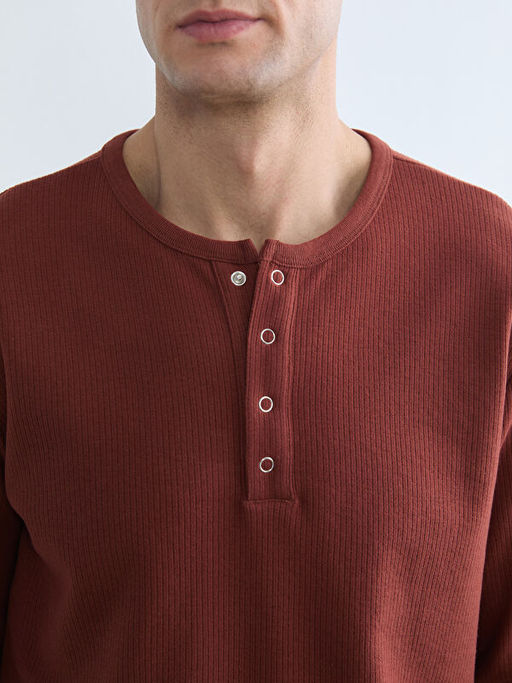 Bisiklet Yaka Erkek D??meli Ti??rt