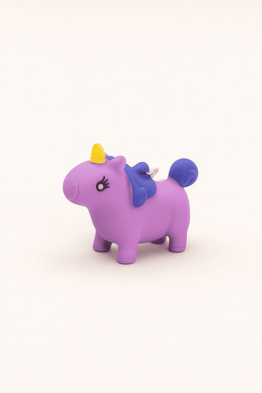 Брелок мялка - антистресс Souishy unicorn, purple