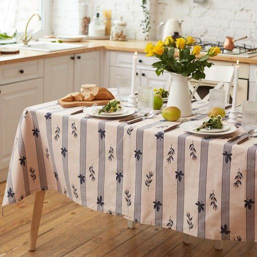 Скатерть Этель Leaves 149х180см, 100% хл, репс 220 г/м2  фото 2