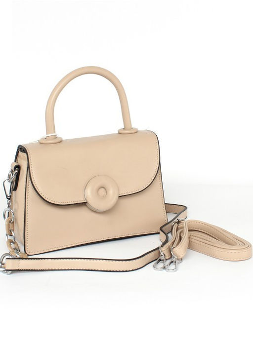 Сумка женская искусственная кожа Ch&K-8618, 1отд, плечевой ремень, бежевый SALE 260453 - Adelia фото 6