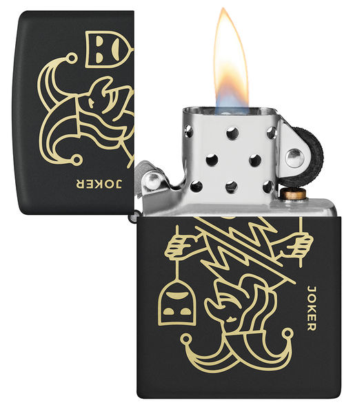 Зажигалка ZIPPO Джокер с маской | Masked Joker 46290  фото 3