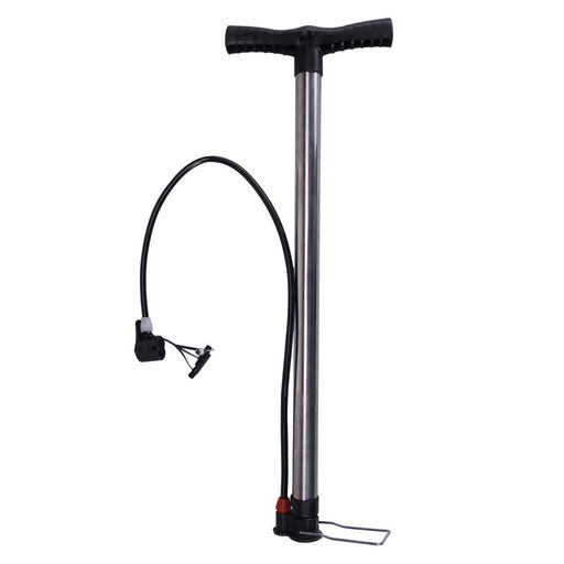 Насос для велосипеда напольный Krypton DQT-36, алюминиевый корпус, пластиковая ручка, размер 600х30мм, 577 см3. /уп 50/ - ГалеонТрейд фото 3