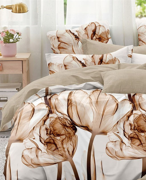 Постельное белье поплин люкс - Урания 2 сп. (нав.70х70)