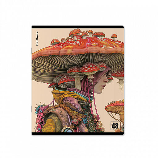 Цена за 5 шт. Тетрадь общая ученическая ErichKrause Forest Fashion, 48 листов, клетка, твин-лак_MIX-PACK  фото 3