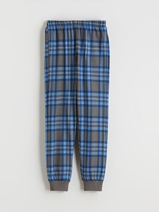 Beli Lastikli Ekose Erkek ?ocuk Pijama Alt