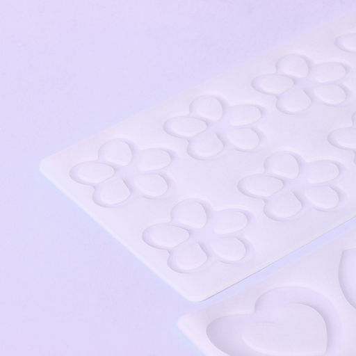 Формы для шоколада, набор 3 шт., 8 ячеек, силикон, 21?11?0.3 см, прозрачные