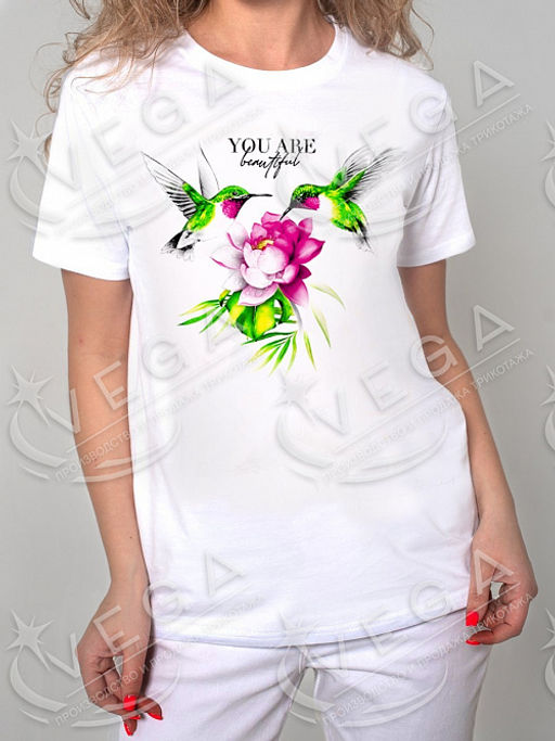 Футболка женская 098 - Вега фото 2