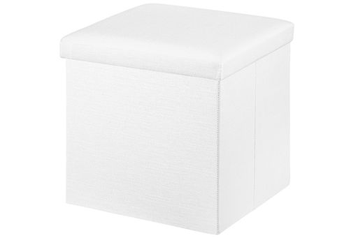 Пуф складной для хранения 38*38*38см, молочный - Elan gallery фото 3