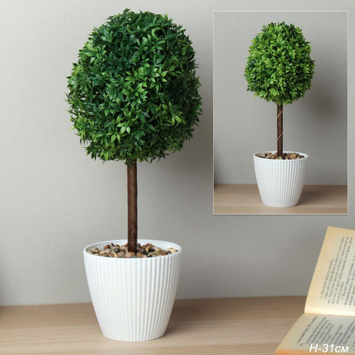 Цена за 1 шт. Цветочная композиция Самшит / ZH-024 /уп 10/60/ - Галеонтрейд фото 5