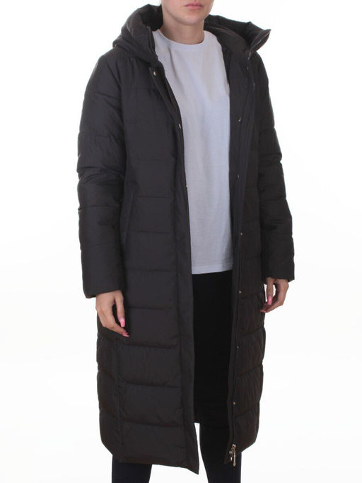 2037 DK. GRAY Пальто зимнее женское (200 гр. холлофайбер) - Fashion фото 9