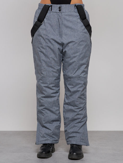 Полукомбинезон горнолыжный CHUNMAI 811Sr женский серый утеплитель 250 г/м² - Mtforce фото 9