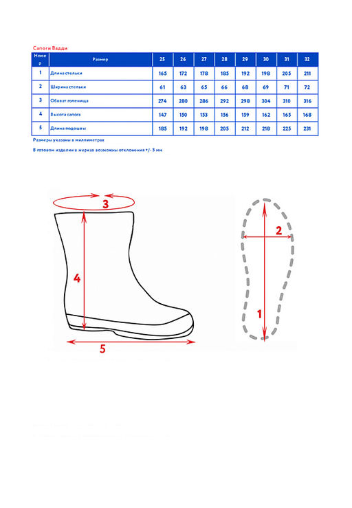 Сапоги зимние детск. Вадди - Oldos фото 7