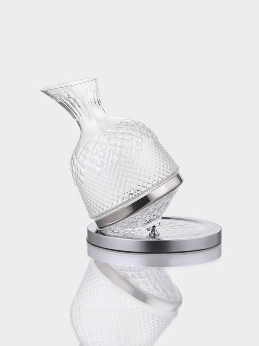 Декантер на вращающейся подставке "Селекта", 1,2л, 20х26 см