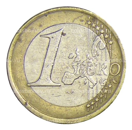 1 евро 2001 года Испания