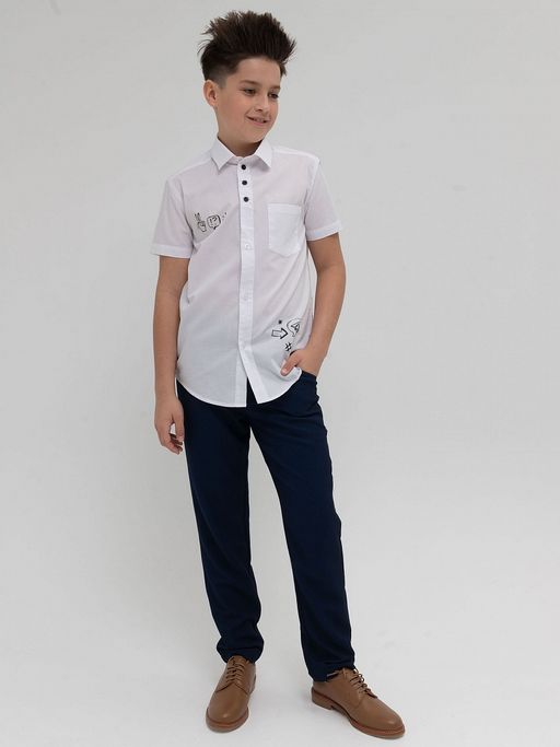 Pelican BWCT7107 сорочка верхняя для мальчиков  фото 4