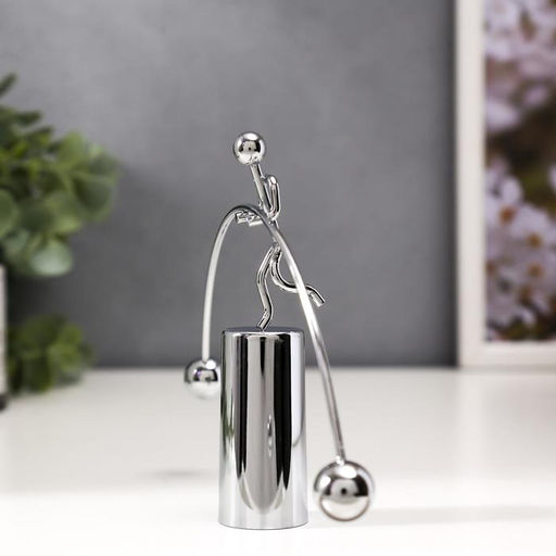 Маятник настольный антистресс «Человечек-эквилибрист», 11.5×18×2.5 см