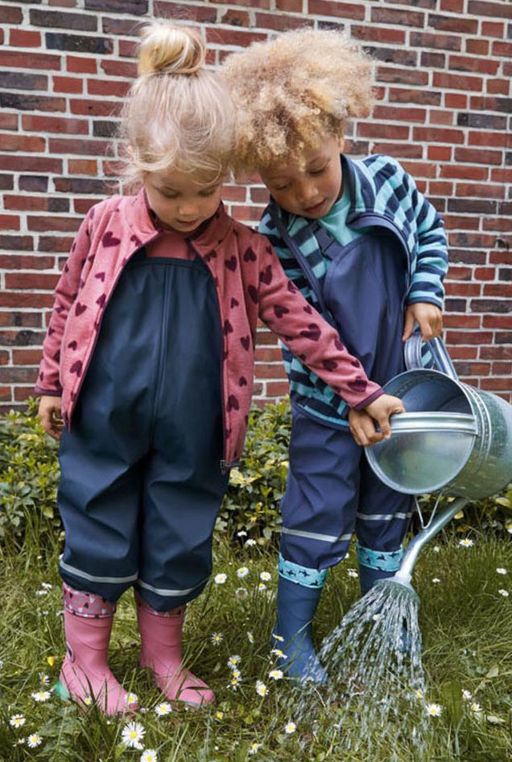 Полукомбез непромокаемый для мальчиков LUPILU с флисом  фото 6