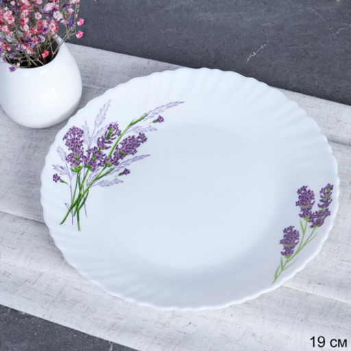 Тарелка 190 мм / LHP-75 (7131-2) /уп 6/72/ Букет лаванды - ГалеонТрейд фото 2